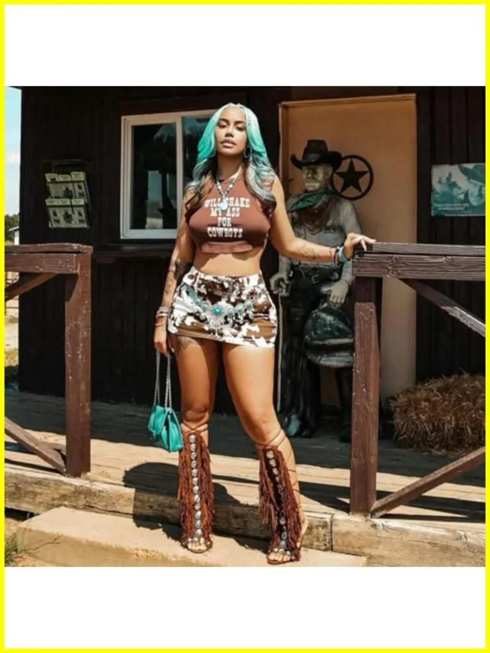 Gladiator Sandals Women Knee High Fringe Heels Strappy Lace Up Open Toe Summer